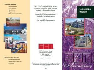 Habitational brochure