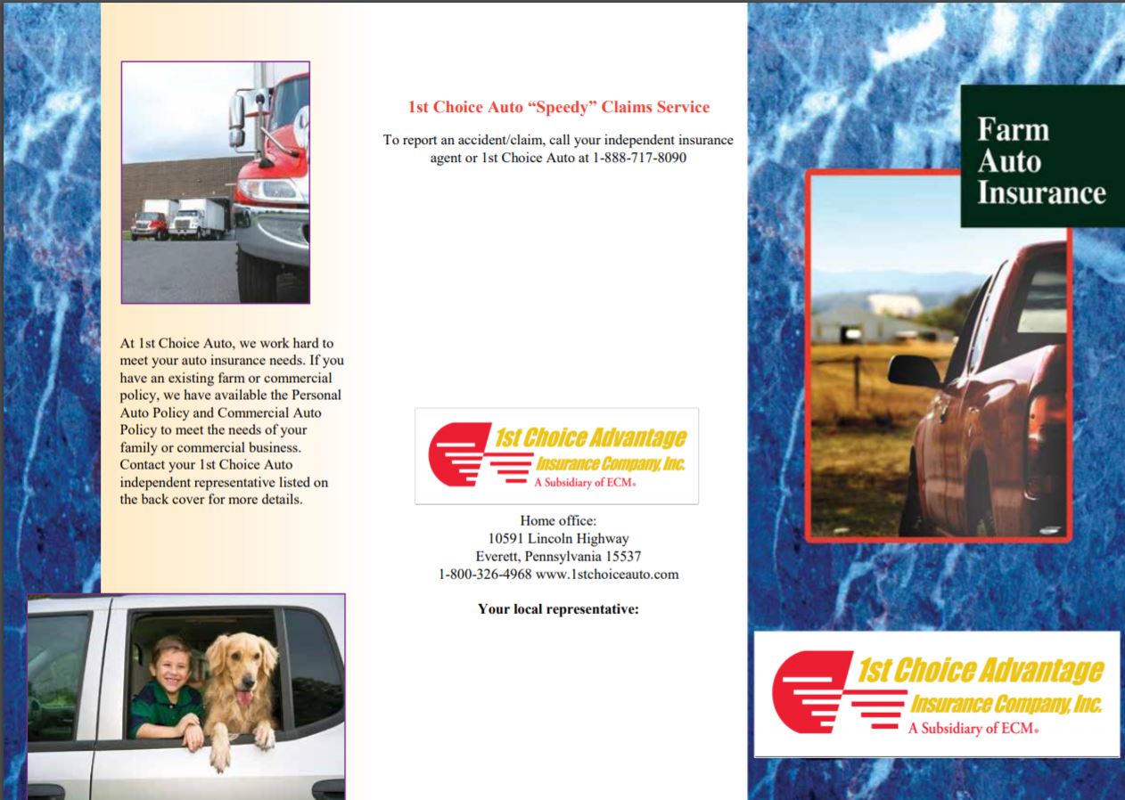 Farm Auto VA brochure